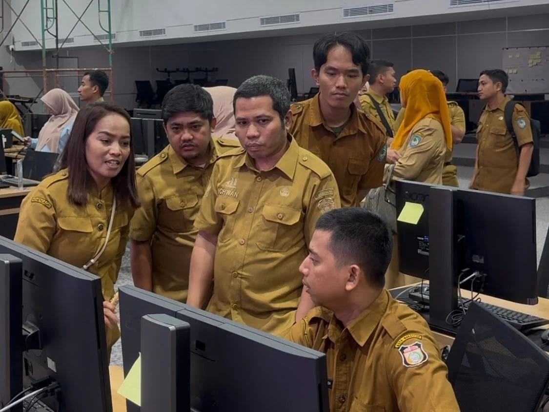 Diskominfo Makassar Berbagi Inovasi Digital dengan Gowa
