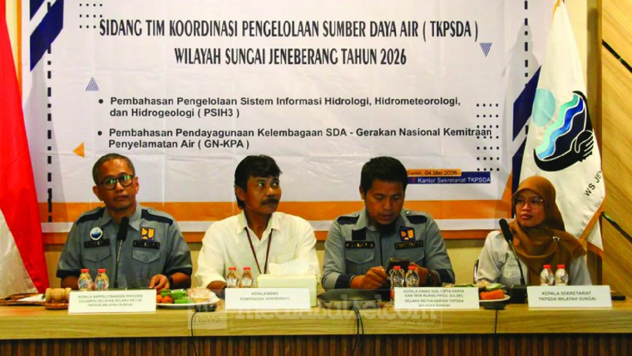 Pemprov Sulsel Kunci Integrasi Air di WS Jeneberang
