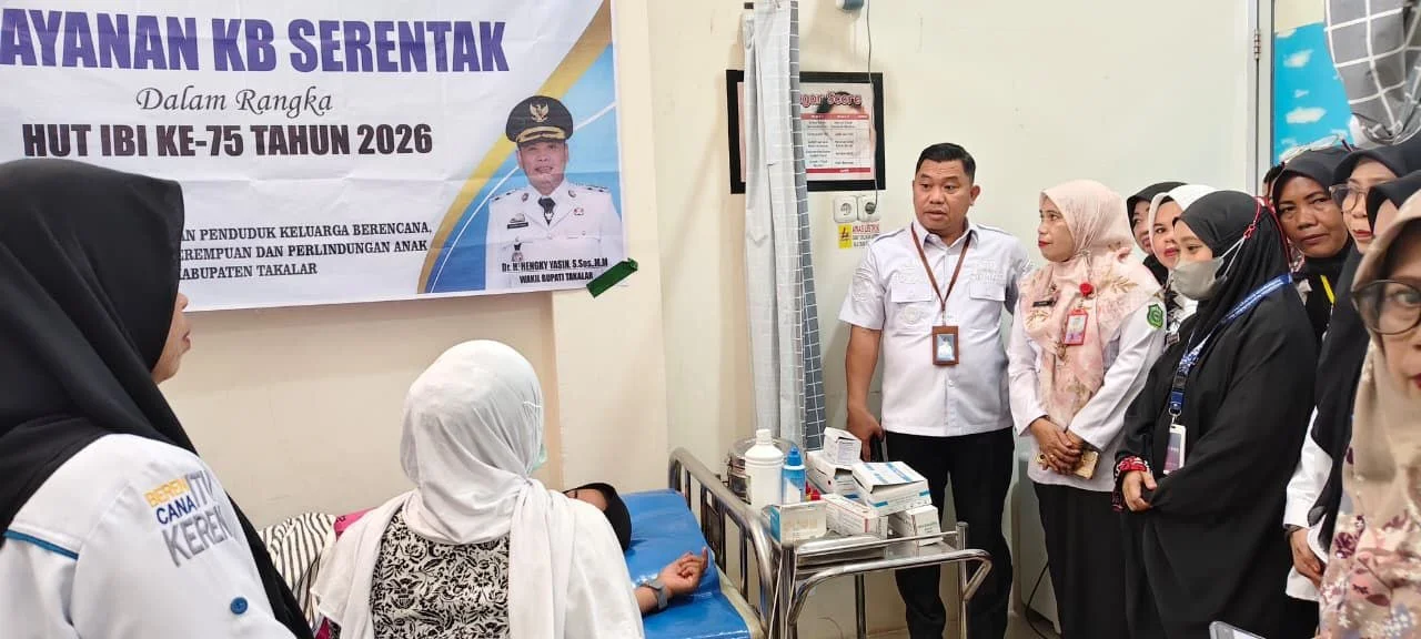 Camat Galesong Utara Pantau Layanan KB Serentak HUT IBI 2 Camat Galesong Utara Pantau Layanan KB Serentak HUT IBI