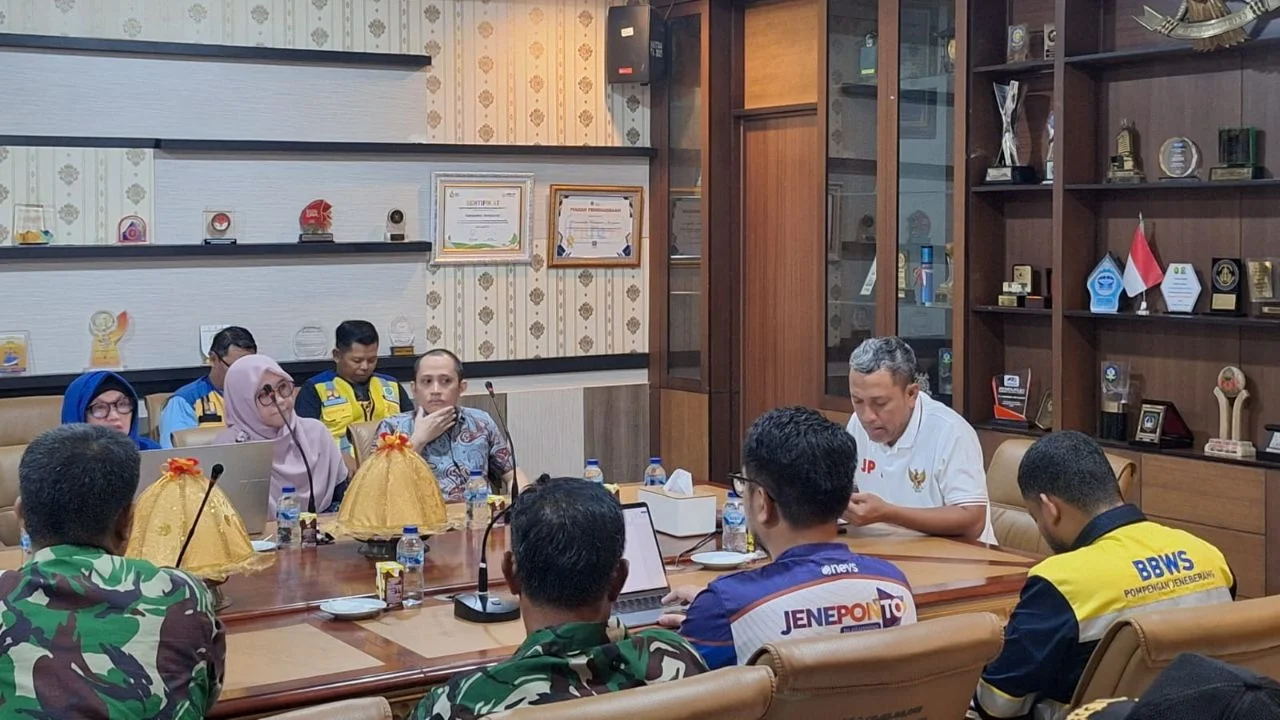 Paris Yasir Pimpin Rapat Strategis MT II 2026 untuk Stabilitas Pangan Jeneponto