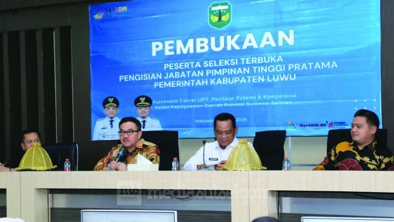 Pemkab Luwu Cari Pejabat Strategis, Sekda Sulsel Dorong Sistem Merit dan Manajemen Talenta ASN 2 Pemkab Luwu Cari Pejabat Strategis, Sekda Sulsel Dorong Sistem Merit dan Manajemen Talenta ASN