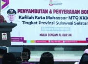 Appi Guyur Bonus Kafilah MTQ Makassar, Langsung Pasang Target Juara Umum Sulsel  