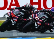 Aprilia Tumbangkan Dominasi Ducati di Le Mans, Kuasai Seluruh Podium MotoGP Prancis 2026