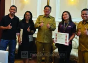 Dian Upa Salurante Harumkan Nama Toraja Utara di Ajang Rinjani100 2026 