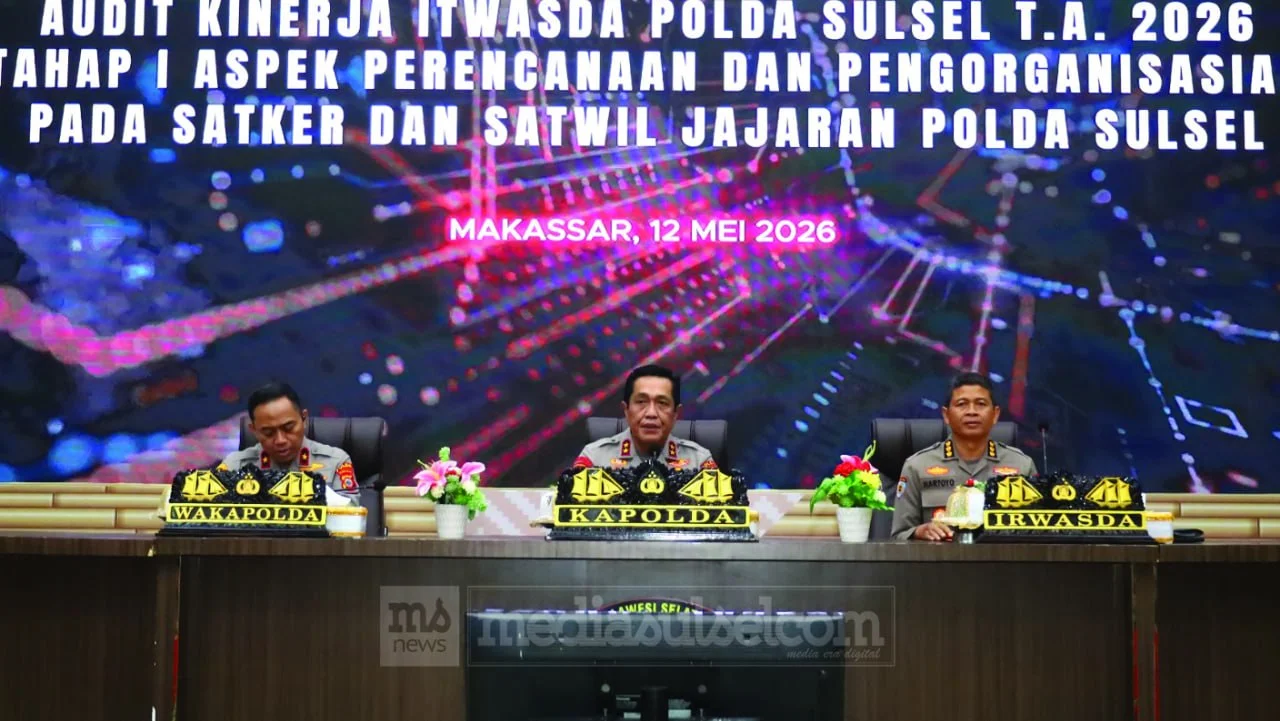 Kapolda Sulsel Minta Jajaran Tindak Lanjuti Temuan Audit dan Benahi Pengelolaan Anggaran