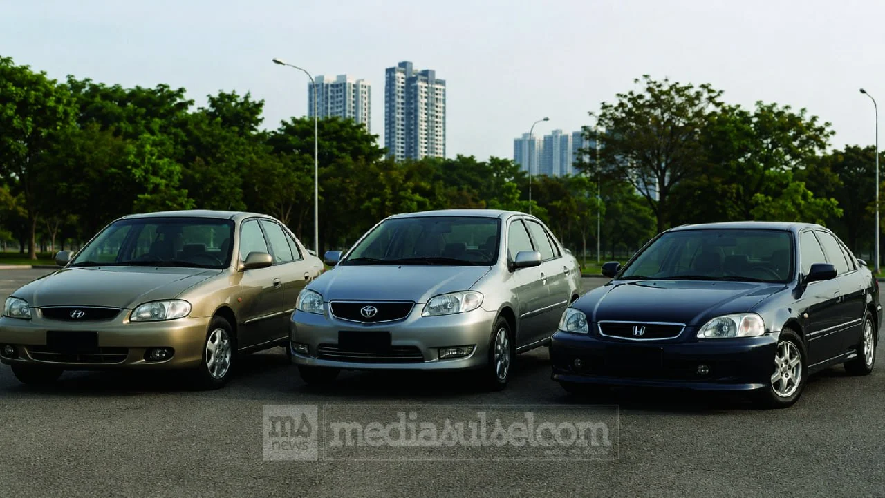 Accent, Vios, atau City? Trio Sedan 2000-an Ini Masih Jadi Buruan di Pasar Mobil Bekas