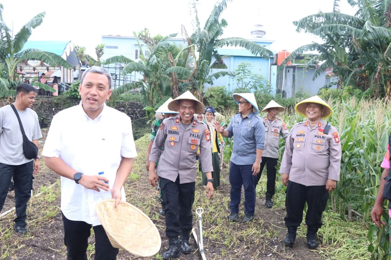 Bupati Jeneponto Panen Raya Jagung dan Launching 166 Dapur SPPG Polri Serentak Nasional via Zoom Meeting bersama Presiden Prabowo