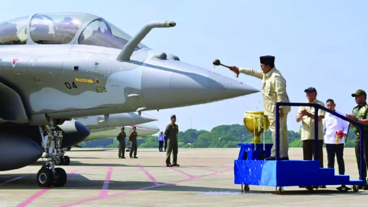 Prabowo “Pamer Taring” Udara RI, Rafale hingga Rudal Meteor Resmi Perkuat TNI