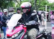 Resmikan Layanan SIM C1, Appi Jajal Langsung Ujian Motor Besar dan Dorong Budaya Berkendara Aman