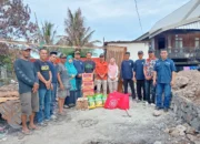 Rumah Warga Ludes Terbakar, Lurah Bontoa dan TP PKK Datang Bawa Bantuan