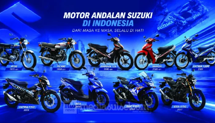 Jejak Panjang Suzuki di Indonesia, dari Era 2-Tak sampai Bertahan di Tengah Gempuran Pasar