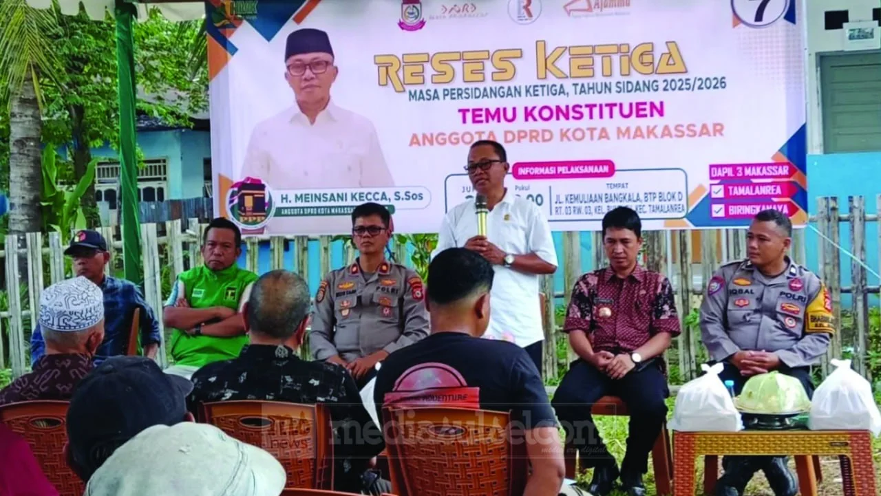 DPRD Makassar Gelar Reses di Buntusu, Warga Sampaikan Keluhan Lingkungan dan Keamanan