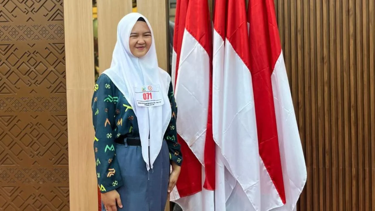 Keisha Ratu Utami siswi SMAN 1 Jeneponto, lolos seleksi Paskibraka tingkat nasional untuk pertama kalinya