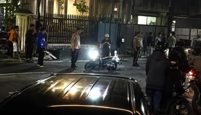 Tabrak Polisi Demi Kabur Razia, Pemotor di Makassar Akhirnya Diamankan