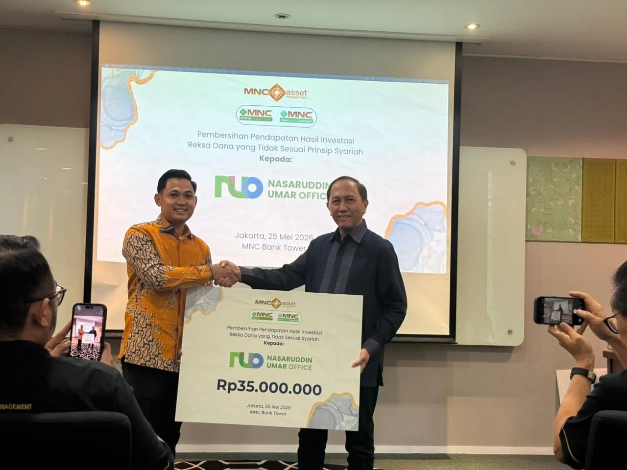 Dana “Cleansing” Disalurkan, MNC Asset Management Didorong Jadi Contoh Transparansi Investasi Syariah