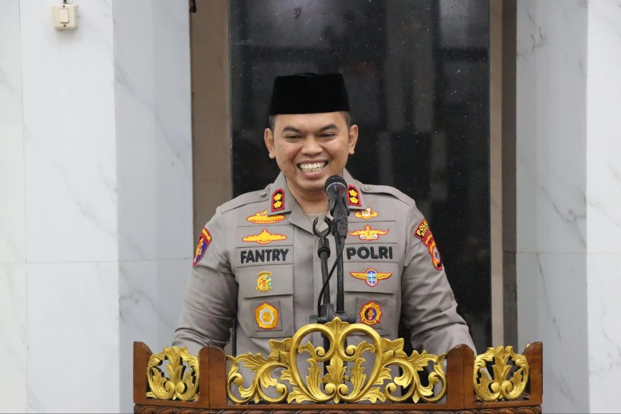 Kapolres Sidrap, AKBP Fantry Taherong,