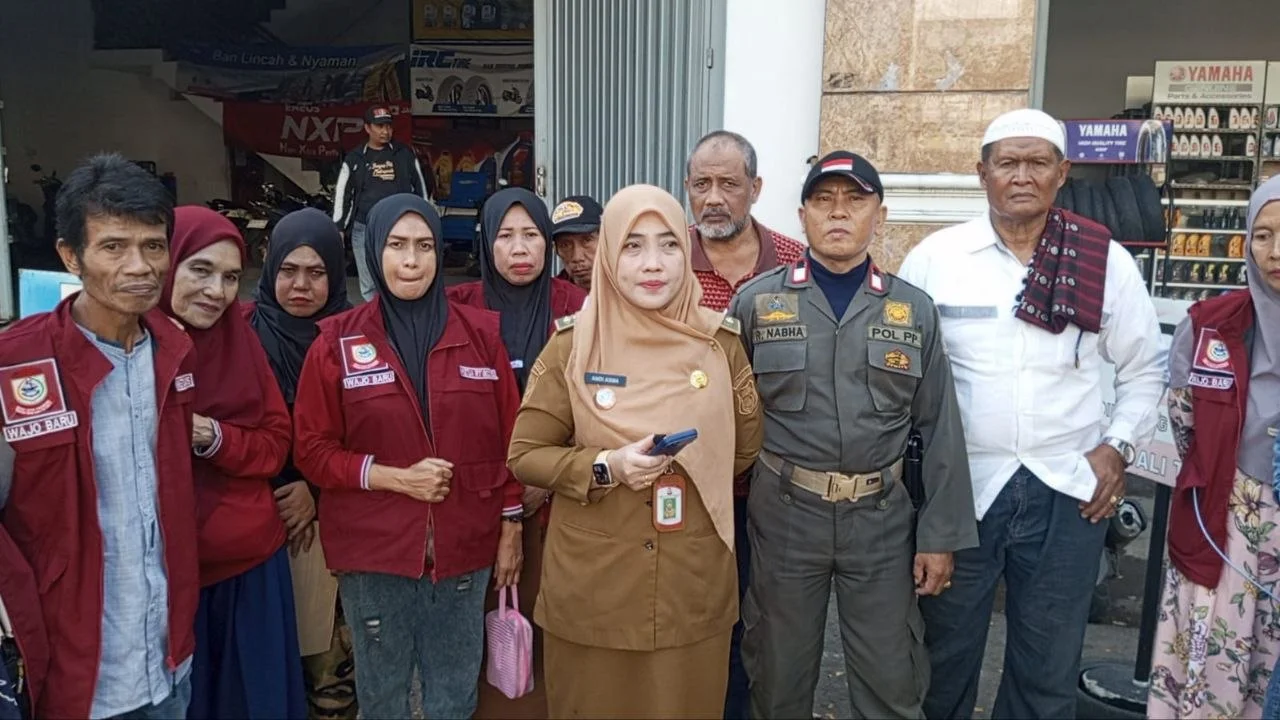 Lurah Wajo Baru Siapkan Penegakan Perda, Pedagang Bahu Jalan Terancam Sanksi