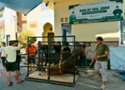 Masjid Al Ikhlas Prima Griya Sembelih Delapan Sapi Kurban, 240 Kupon Dibagikan ke Warga