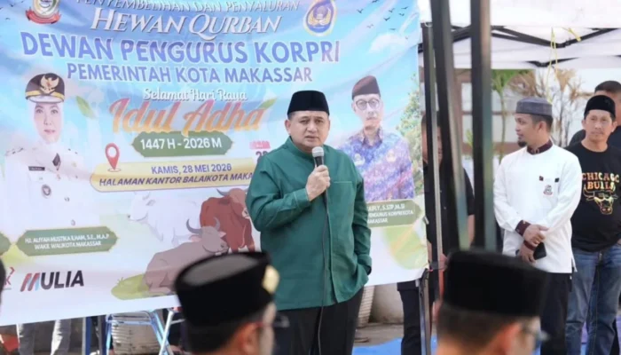 Appi Kurban 9 Sapi di Balai Kota, Dagingnya Dibagikan untuk Warga dan Petugas Kebersihan