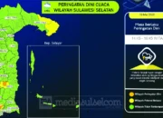 BMKG Keluarkan Peringatan Dini! Hujan Lebat dan Angin Kencang Ancam Sejumlah Wilayah di Sulsel Sore Ini