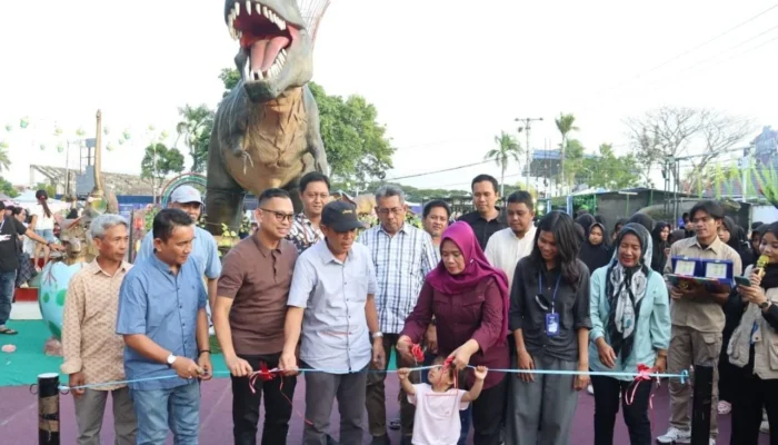 Dino Planet Hadir di Sidrap, Monumen Ganggawa Bertransformasi Jadi Destinasi Edukasi dan Wisata Keluarga
