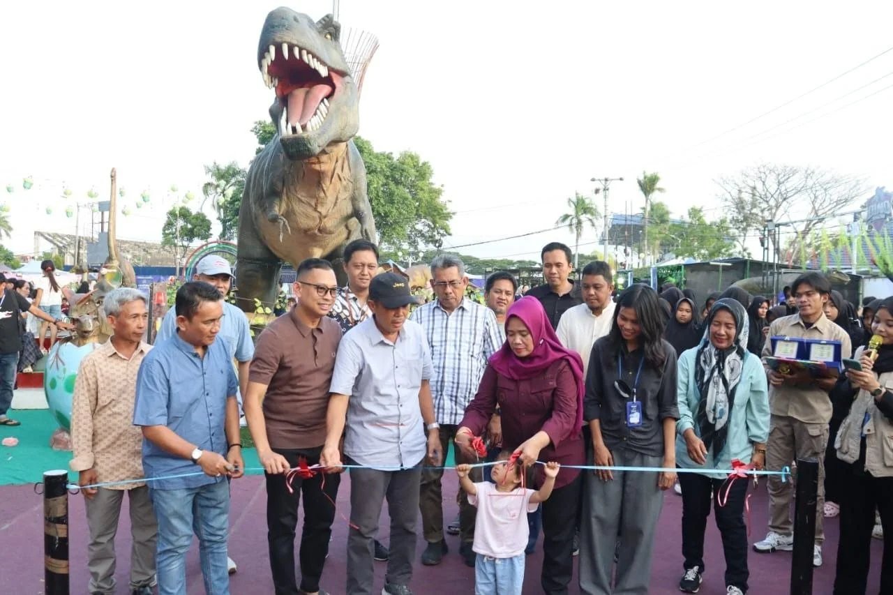 Dino Planet Hadir di Sidrap, Monumen Ganggawa Bertransformasi Jadi Destinasi Edukasi dan Wisata Keluarga