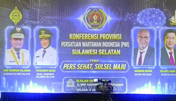 Suwardi Thahir Terpilih Aklamasi, Konferprov PWI Sulsel Tegaskan Peran Pers Hadapi Era Disinformasi