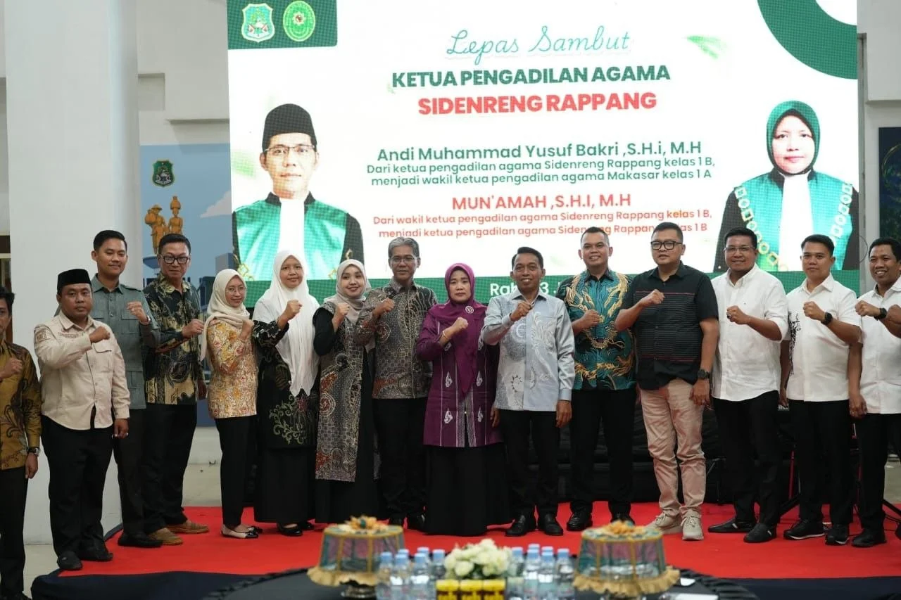 Malam Lepas Sambut Ketua PA Sidrap Berlangsung Hangat, Ini Harapan Bupati untuk Pimpinan Baru
