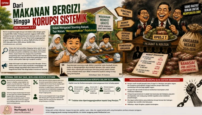 Dari Makanan Bergizi Hingga Korupsi Sistemik