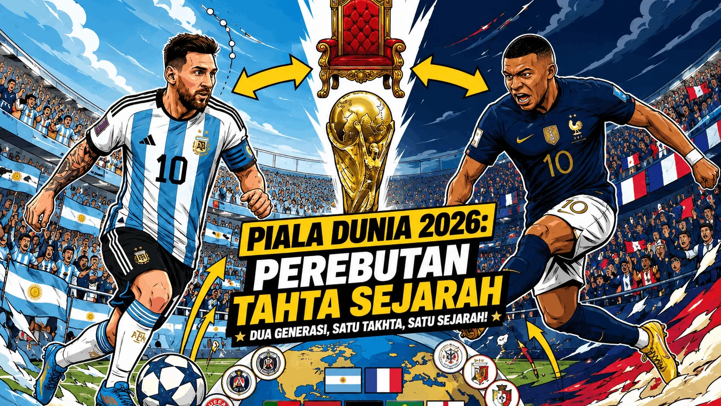 Piala Dunia 2026: Messi dan Mbappé Berebut Takhta Sejarah