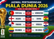 Piala Dunia 2026 Besok: Portugal dan Inggris Wajib Menang demi Jaga Peluang Lolos