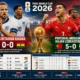 Inggris Gagal Kunci Tiket Fase Gugur, Portugal Mengamuk Hajar Uzbekistan 5-0 di Piala Dunia 2026