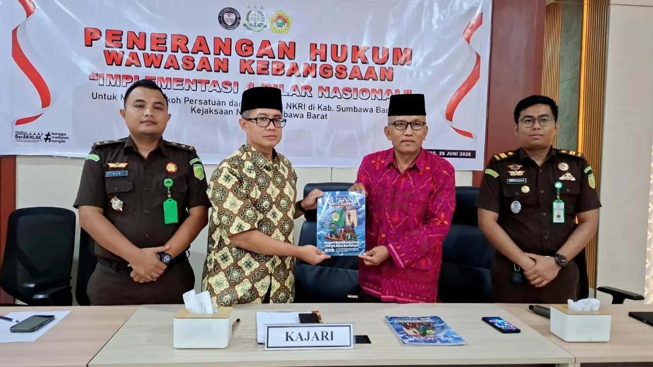Kejari dan LDII Sumbawa Barat Bahas Empat Pilar Kebangsaan, Singgung Ancaman Hoaks hingga Intoleransi