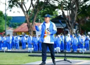 Bupati Paris Yasir Lepas 1.600 Kontingen PORSENIJAR PGRI Jeneponto ke Sidrap, Targetkan Juara Sulsel