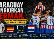 Paraguay Singkirkan Jerman, Mimpi Der Panzer Berakhir di Babak 32 Besar