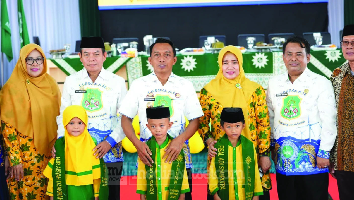 496 Siswa TK ABA Sidrap Lulus Bersama