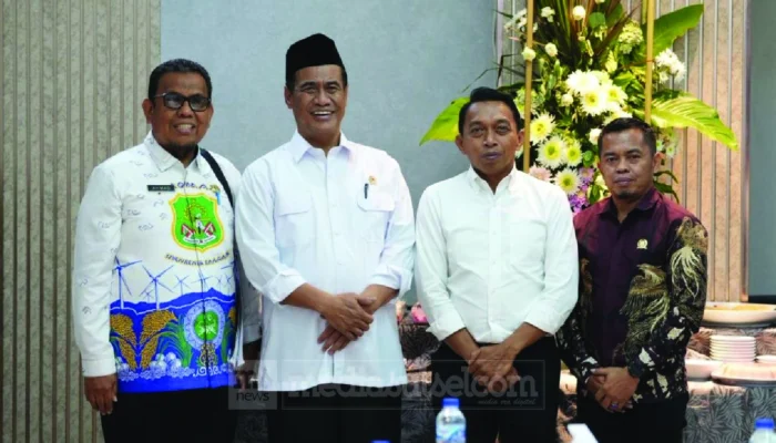 Harga Telur Tertekan, Bupati Sidrap Bongkar Cara Menahan Gejolak Pasar di Hadapan Menteri Pertanian