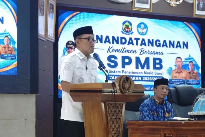 Bupati Paris Yasir Resmi Launching Aplikasi SPMB Jeneponto 2026/2027