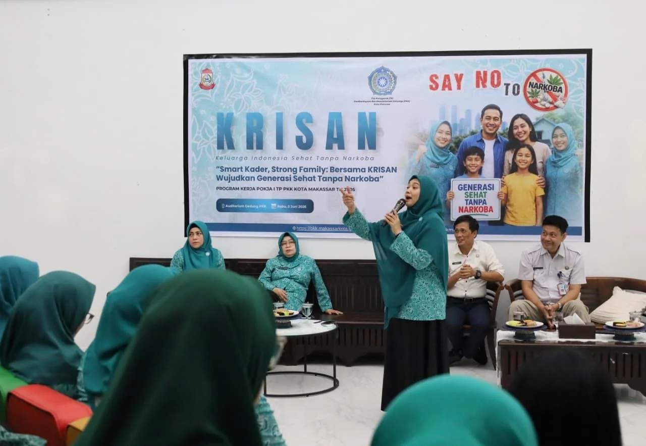 TP PKK Makassar Gandeng BNN Edukasi Kader Cegah Penyalahgunaan Narkoba