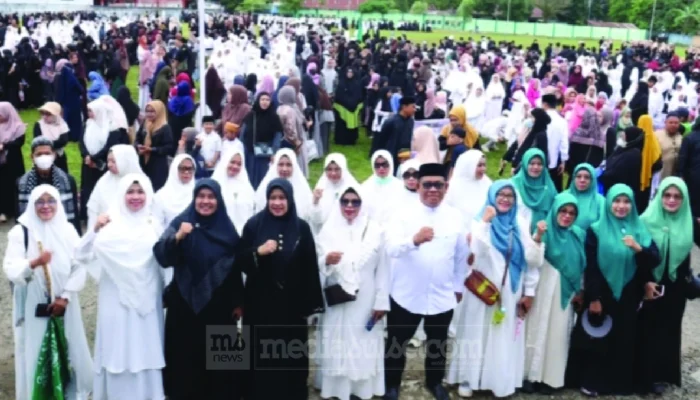 Semarak Karnaval 1 Muharram di Panca Rijang, Wabup Sidrap Ajak Masyarakat Hijrah ke Arah Lebih Baik