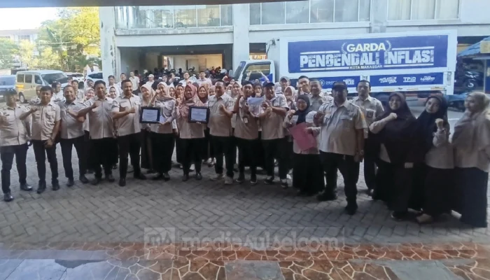 Perumda Pasar Makassar “Saring” Pegawai Terbaik Tiap Bulan, Disiplin dan Kinerja Jadi Taruhan