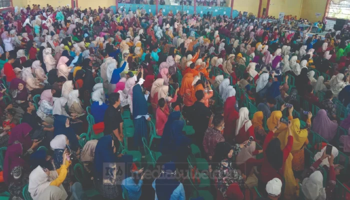 Ribuan Guru Padati TPN XIII Pinrang, Semangat Belajar dan Berbagi Menggema
