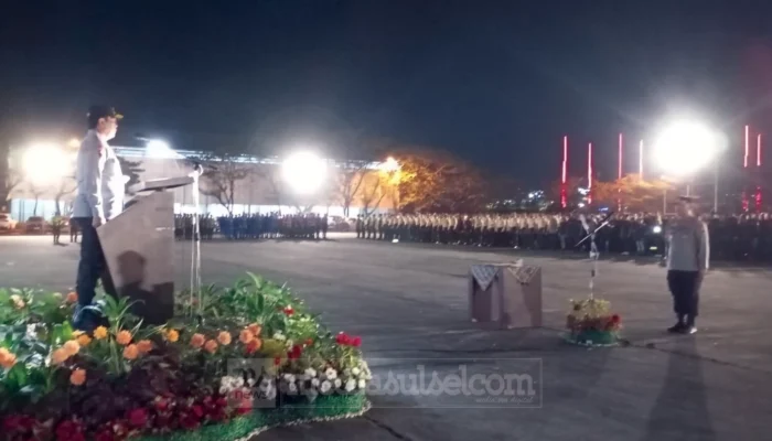 Apel Sabuk Kamtibmas Polda Sulsel Perkuat Sinergi Polri dan Masyarakat, Pembagian Tali Asih Diwarnai Antrean Panjang
