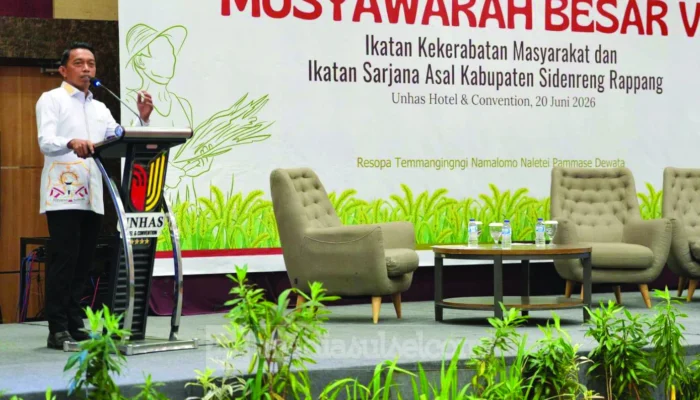 Hadiri Mubes IKM-ISA Sidrap, Syaharuddin Alrif Paparkan Capaian dan Target Ambisius Pembangunan 2026