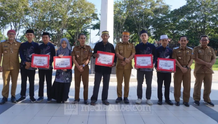 Pemkab Jeneponto Ganjar Kafilah MTQ dengan Penghargaan, Bupati Paris Yasir Tegaskan Komitmen Cetak Generasi Qurani