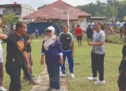 Jelang Porsenijar Sulsel, Wabup Sidrap Pimpin Kerja Bakti Massal di Stadion Ganggawa