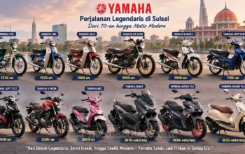 Jalan Panjang Yamaha Menguasai Pasar Sulsel, Dari Motor Sport Legendaris hingga Raja Skutik 2 yamaha