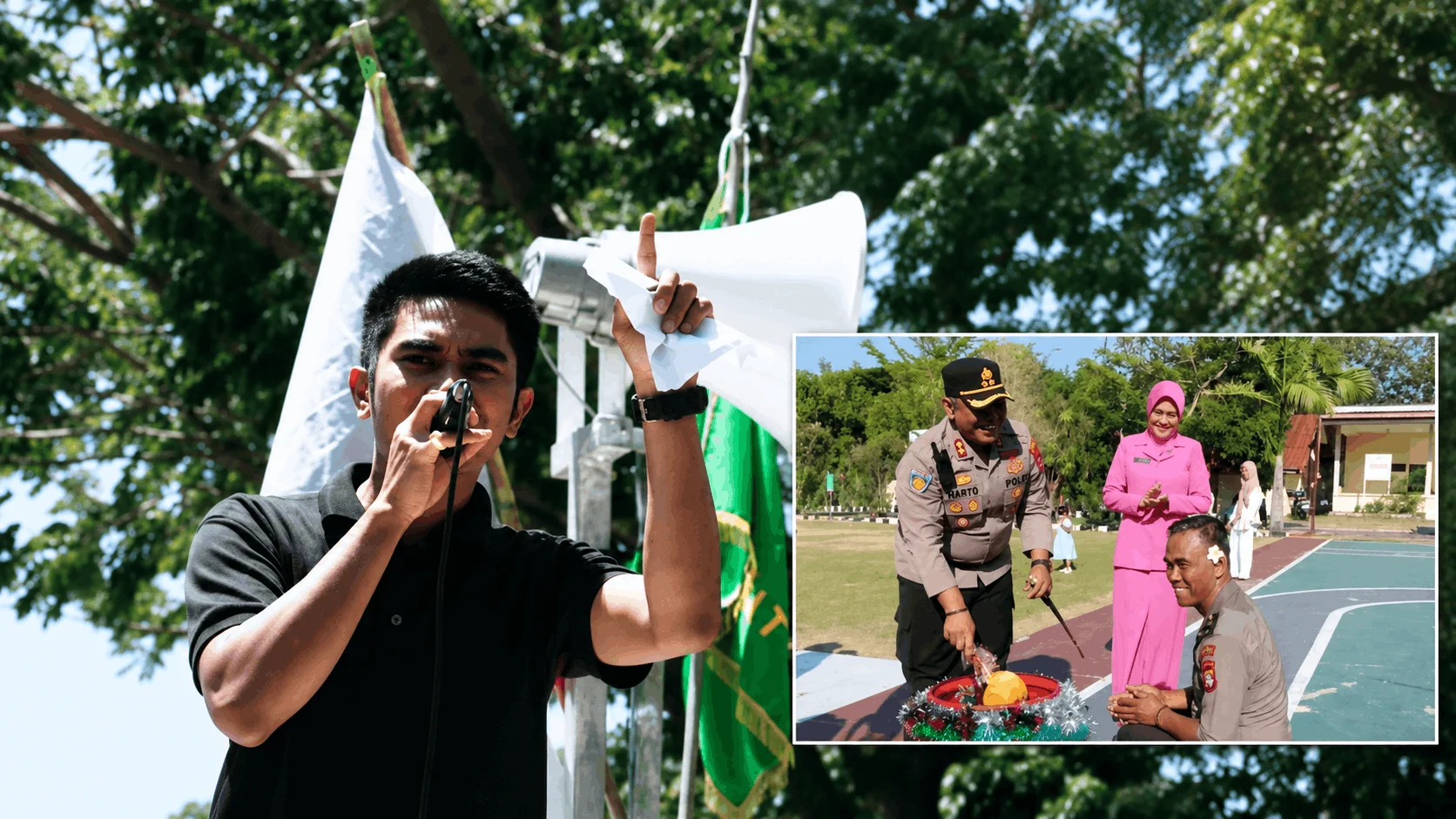 Polisi Dekat dengan Aktivis, Edwar Mile Ucapkan Selamat atas Kenaikan Pangkat Iptu Samoddin