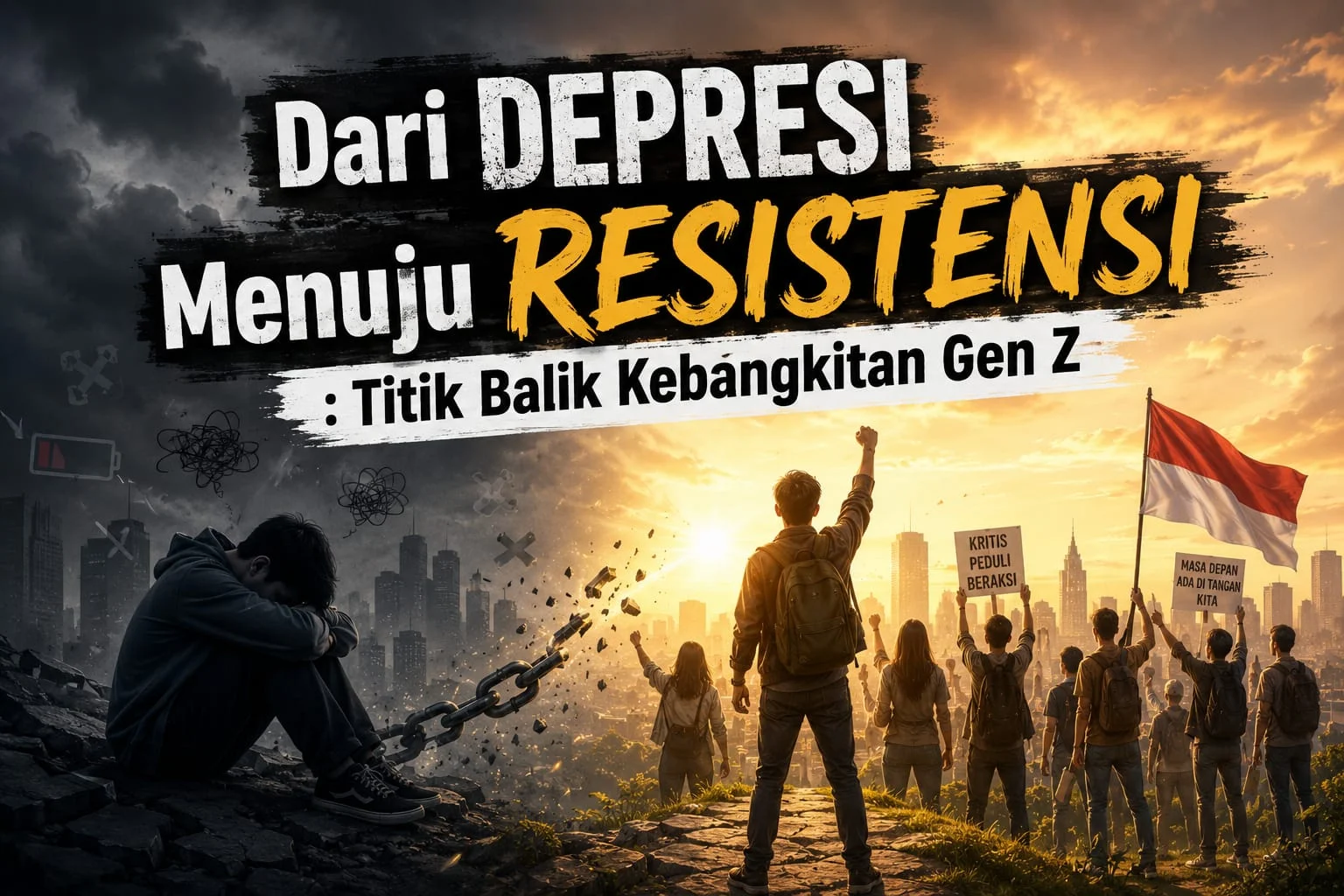 Dari Depresi Menuju Resistensi: Titik Balik Kebangkitan Gen Z