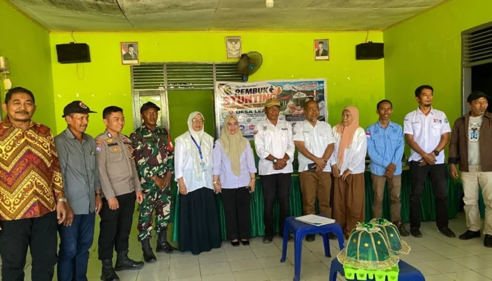 Cegah Gizi Buruk Sejak Dini, Desa Lentu Jeneponto Gelar Rembuk Stunting Libatkan Semua Elemen